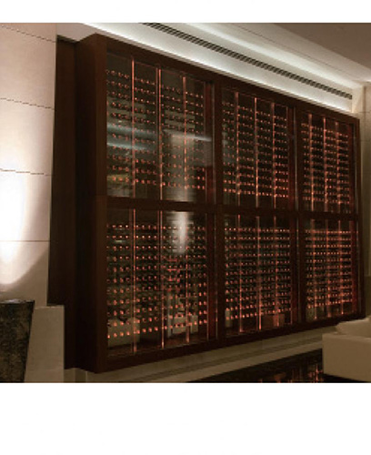 FWC custom wine wall - Marriott Hotel