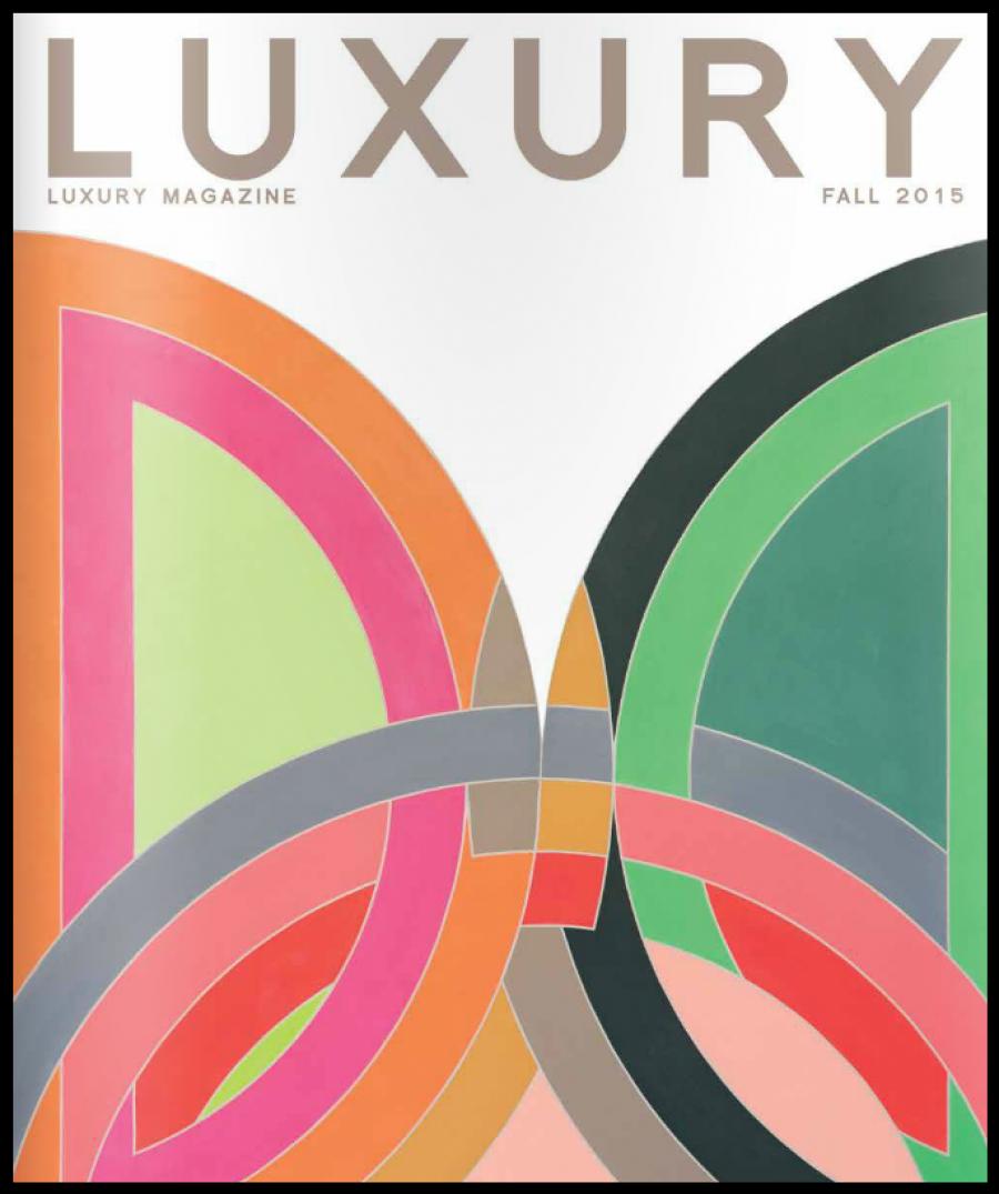 publication - Luxury magazine Fall 2015